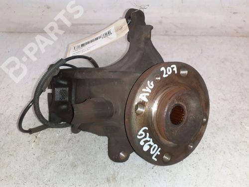Used Left front steering knuckle Left front steering knuckle PEUGEOT 207 (WA_, WC_) 1.4 HDi (68 hp) 10682386 10682386