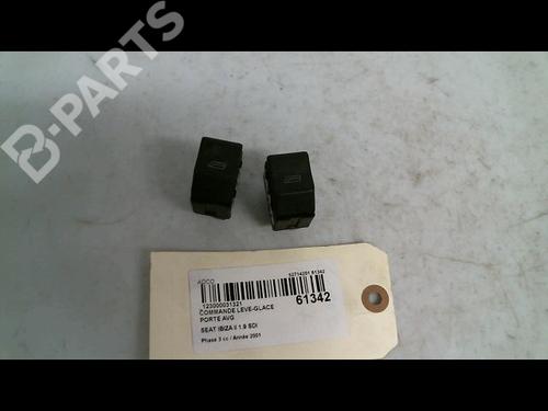 Used Left front window switch Left front window switch SEAT IBIZA II (6K1) 1.9 SDI (68 hp) 9560174 9560174
