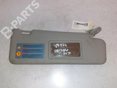 Used Right sun visor Right sun visor DACIA SANDERO 1.5 dCi (86 hp) 9571265 9571265