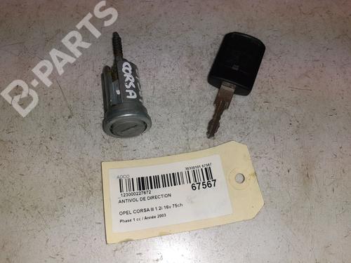 Used Ignition barrel Ignition barrel OPEL CORSA C (X01) 1.2 (F08, F68) (75 hp) 9569292 9569292