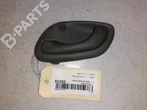 Used Rear left interior door handle Rear left interior door handle OPEL AGILA (A) (H00) 1.2 16V (F68) (75 hp) 9568359 9568359