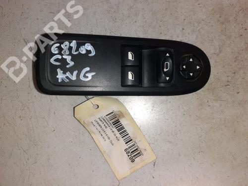 Used Left front window switch Left front window switch CITROËN C3 II (SC_) 1.4 HDi 70 (SC8HZC, SC8HR0, SC8HP4) (68 hp) 9570649 9570649