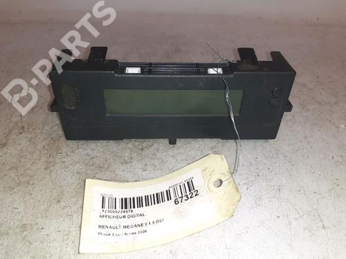 Used Display monitor Display monitor RENAULT MEGANE II (BM0/1_, CM0/1_) 1.5 dCi (BM1E, CM1E) (106 hp) 9569173 9569173
