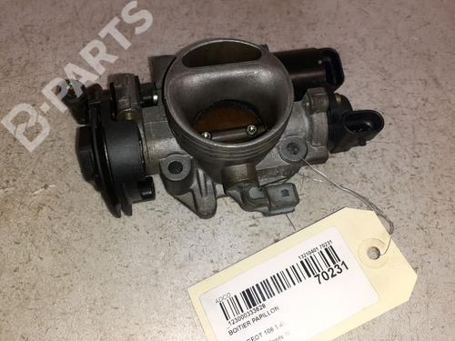 Used Throttle body Throttle body PEUGEOT 106 II (1A_, 1C_) 1.4 i (75 hp) 10493036 10493036