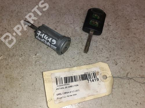 Used Ignition barrel Ignition barrel OPEL CORSA C (X01) 1.3 CDTI (F08, F68) (70 hp) 11057912 11057912