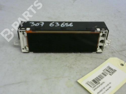 Used Display monitor Display monitor PEUGEOT 307 (3A/C) 1.6 HDi 110 (109 hp) 9563372 9563372