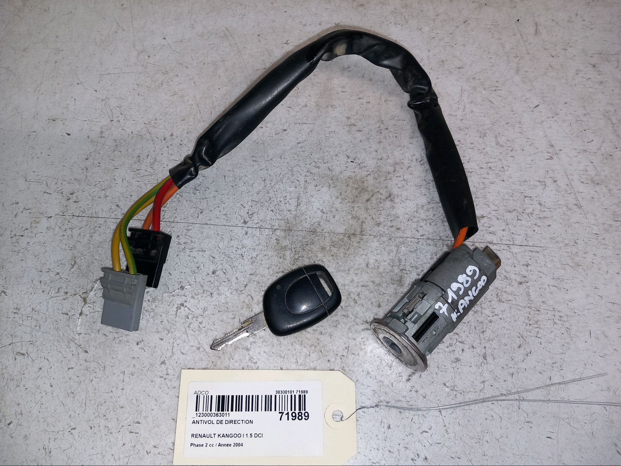 Capteur ABS Kangoo Frankberg 2x Capteur ABS Arrière Gauche Droite Pour Renault Kangoo KC0/1 Kangoo Express FC0/1 - Auto Remplacement Capteur Freinage