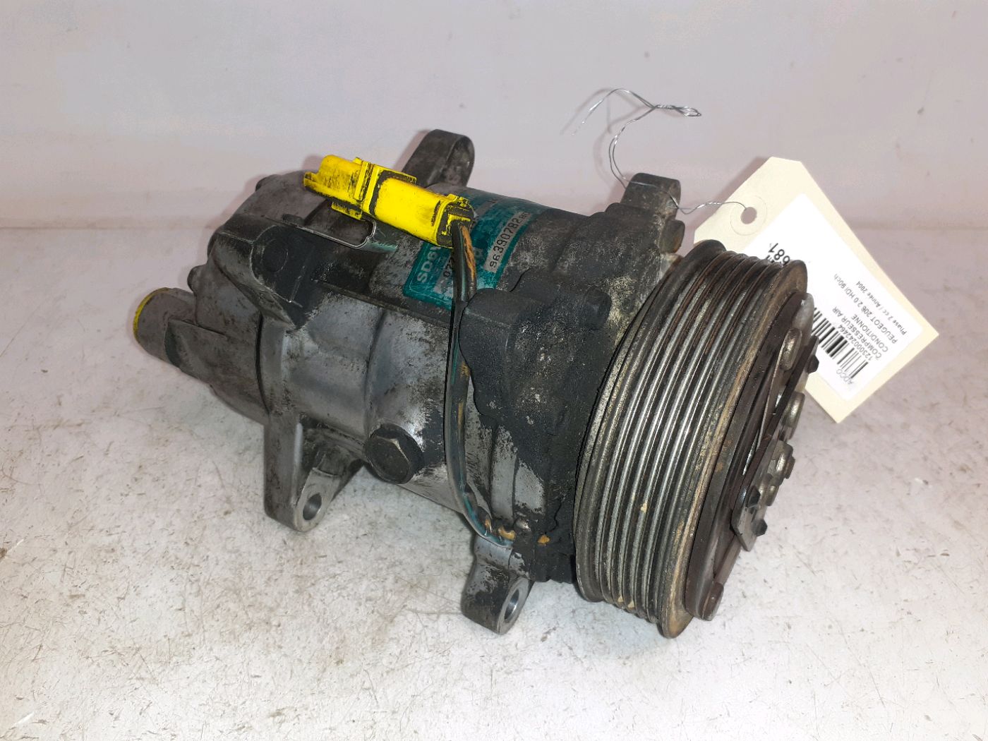 AC compressor PEUGEOT 206 Hatchback (2A/C) 2.0 HDI 90 9570215 BParts