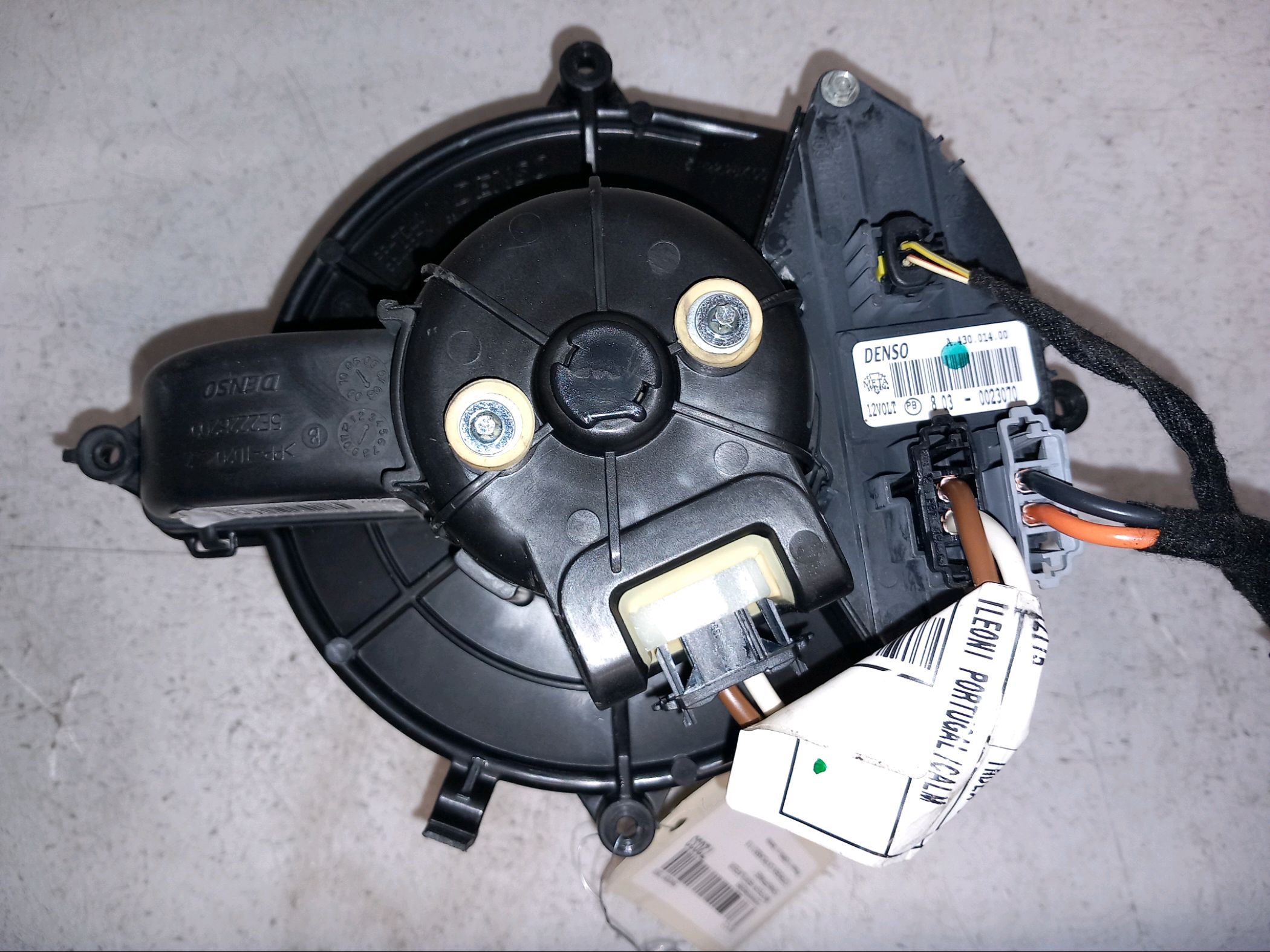 Heater Blower Motor Fan For Citroen C4 Picasso, Grand Picasso & Berlingo (WITH A/C & Climate Control)
