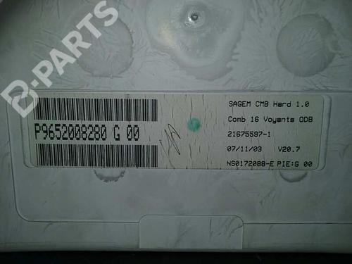 Instrument cluster CITROËN C3 I (FC_, FN_) 1.4 i | BP437984C47 
