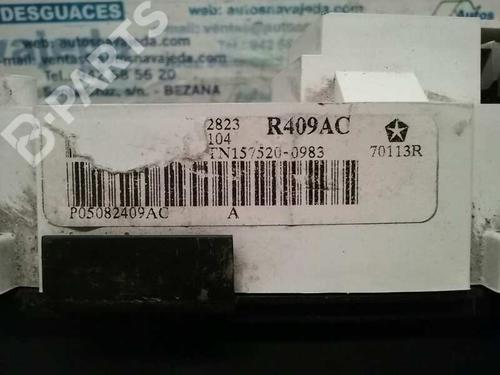 Instrument cluster CHRYSLER VOYAGER IV (RG, RS)  | BP2970889C47 