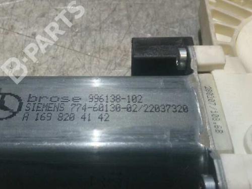 Left front window motor MERCEDES-BENZ A-CLASS (W169) A 180 CDI (169.007, 169.307) | BP436662E21 