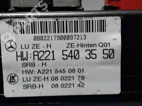 Fuse box MERCEDES-BENZ S-CLASS (W221, V221)  | BP568855E1 