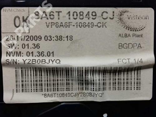 Instrument cluster FORD FIESTA VI (CB1, CCN) 1.4 TDCi | BP1191925C47 