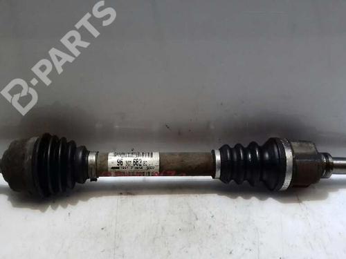 Used Left front driveshaft PEUGEOT 206 Hatchback (2A/C) 1.9 D (69 hp) 1327249