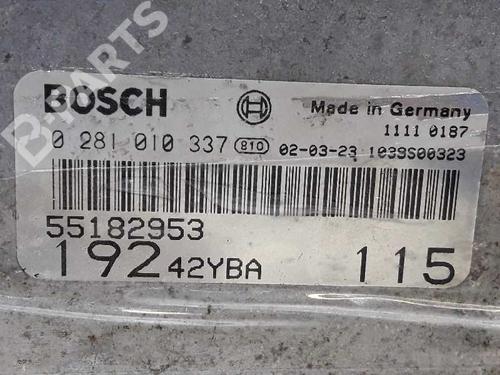 Engine control unit (ECU) FIAT STILO (192_) 1.9 D Multijet | BP1546238M57 