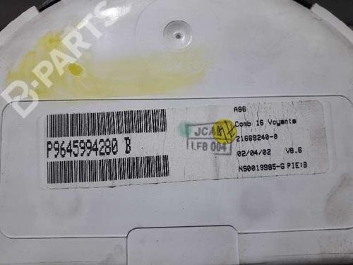 Instrument cluster CITROËN C3 I (FC_, FN_) 1.4 HDi | BP1943372C47 