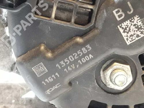 Alternator OPEL INSIGNIA A (G09) 2.0 CDTI (68) | BP3019097M7 
