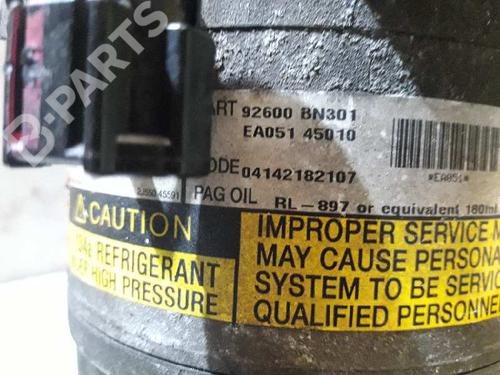 AC compressor NISSAN ALMERA II Hatchback (N16) 2.2 Di | BP3268794M34 