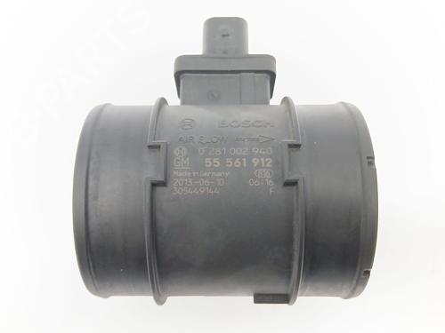 Used Mass air flow sensor Mass air flow sensor OPEL CORSA D (S07) 1.3 CDTI (L08, L68) (75 hp) 27624887 27624887