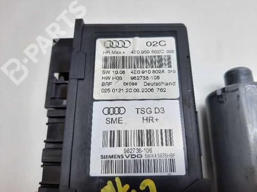 Right rear window motor AUDI A8 D3 (4E2, 4E8) 3.0 TDI quattro | BP9260618E22 
