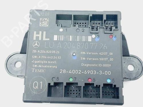 Used Electronic module Electronic module MERCEDES-BENZ C-CLASS (W204) [2007-2015] 15851569 15851569