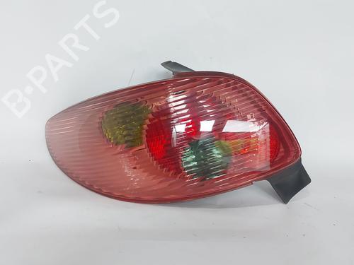 Used Left taillight Left taillight PEUGEOT 206 Hatchback (2A/C) 1.4 HDi eco 70 (68 hp) 32997851 32997851