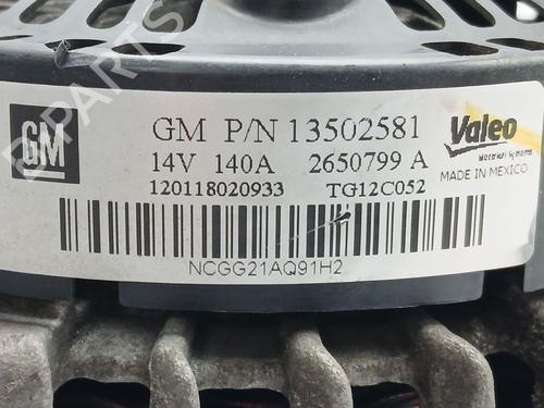 Alternator OPEL ZAFIRA TOURER C (P12) 2.0 CDTi (75) | BP24239255M7 - Image 5