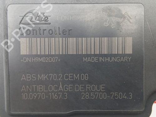 ABS Bremseaggregat CITROËN C3 II (SC_) 1.4 HDi 70 (SC8HZC, SC8HR0, SC8HP4) | BP27546605M43 
