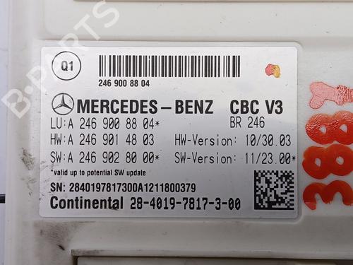Electronic module MERCEDES-BENZ B-CLASS Sports Tourer (W246, W242) B 180 CDI (246.200) | BP26386189M83 
