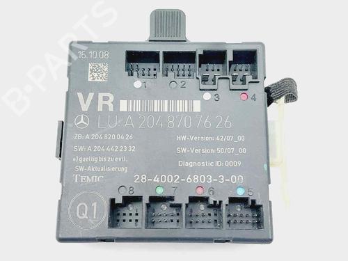 Used Electronic module Electronic module MERCEDES-BENZ C-CLASS (W204) [2007-2015] 15839740 15839740