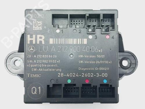 Used Electronic module Electronic module MERCEDES-BENZ C-CLASS (W204) [2007-2015] 20685852 20685852