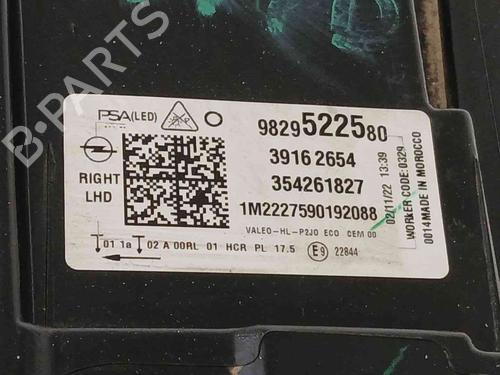 Right headlight OPEL CORSA F (P2JO) 1.2 (68) | BP37218603C29 - Image 7