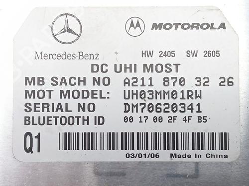 Electronic module MERCEDES-BENZ M-CLASS (W164) ML 350 CDI 4-matic (164.122) | BP24683703M83 - Image 2