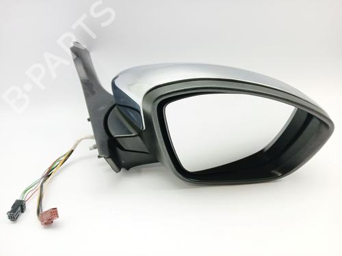 Used Right mirror PEUGEOT 2008 I (CU_) 1.6 BlueHDi 100 (100 hp) 22758633