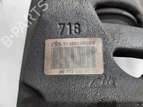 Right front brake caliper CITROËN C4 II (NC_) | BP14500846M104 - Image 4