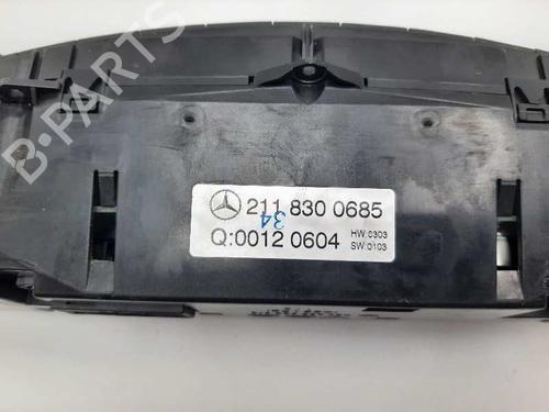 Climate control MERCEDES-BENZ E-CLASS (W211) E 400 CDI (211.028) | BP8179584I5 