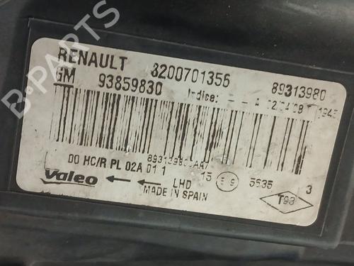 Right headlight RENAULT TRAFIC II Bus (JL) 2.5 dCi 145 (JL0J) | BP30969923C29 - Image 7