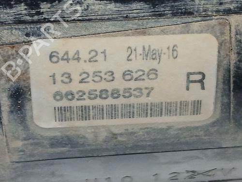 Right front fog light OPEL CORSA E (X15) 1.3 CDTI (08, 68) | BP30005823C31