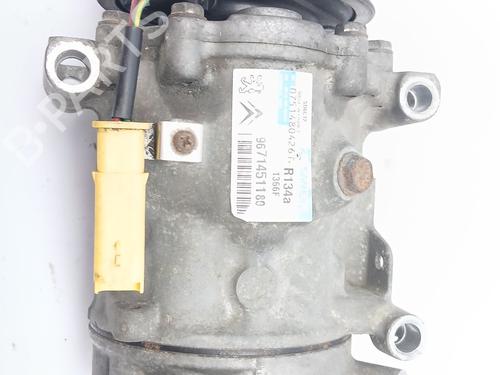 Used AC compressor AC compressor CITROËN C5 III (RD_) 2.0 HDi 165 (RDRHHA, RDRHH8) (163 hp) 28189709 28189709