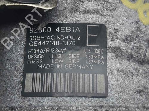 AC compressor NISSAN QASHQAI II SUV (J11, J11_) 1.6 dCi | BP12998698M34 