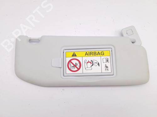 Used Right sun visor PEUGEOT 208 I (CA_, CC_) 1.2 VTI 82 (82 hp) 29202776