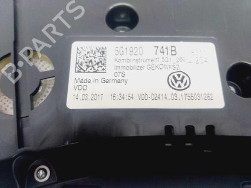 Instrument cluster VW GOLF VII (5G1, BQ1, BE1, BE2) | BP16966627C47