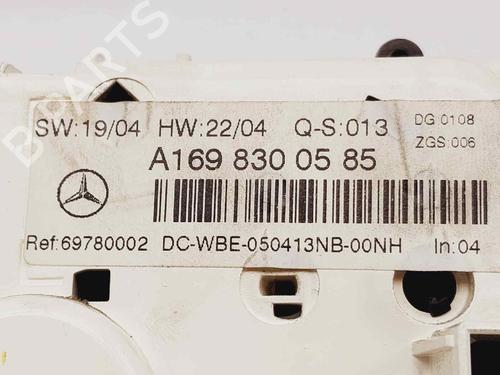 Climate control MERCEDES-BENZ A-CLASS (W169) A 150 (169.031, 169.331) | BP15614216I5 