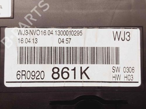 Instrument cluster VW POLO V (6R1, 6C1) 1.6 TDI | BP14967512C47 