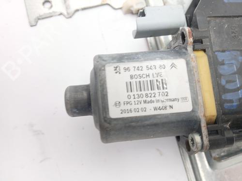 Front right window mechanism PEUGEOT 208 I (CA_, CC_) 1.2 VTI 82 | BP29372685C23 