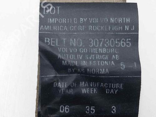 Rear right seatbelt VOLVO S80 II (124) D5 AWD | BP13213289I28 