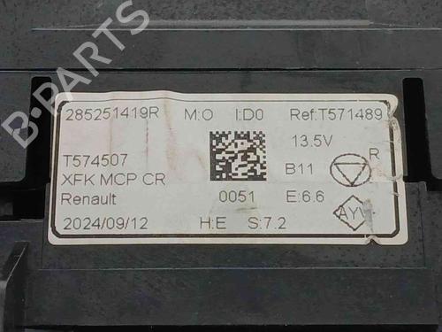 Climate control RENAULT KANGOO III Box Body/MPV 1.5 Blue dCi 115 (FJAC) | BP36121488I5 - Image 3