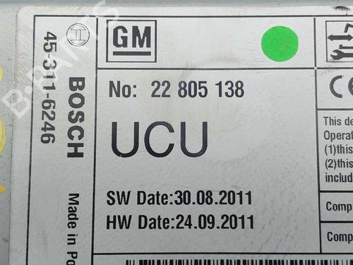 Radio OPEL ASTRA J (P10)  | BP18879959E6 