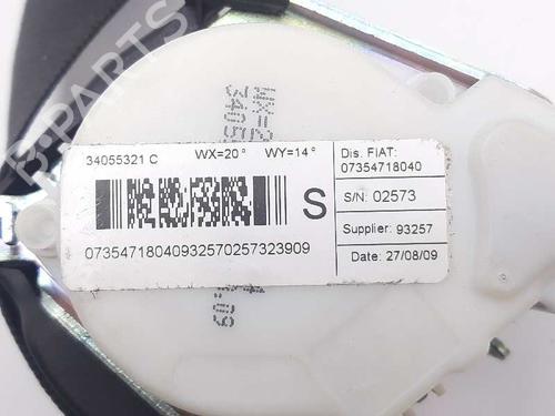 Rear left seatbelt LANCIA DELTA III (844_) 1.6 D Multijet (844.AXC11, 844.AXC1A) | BP20678618I29 
